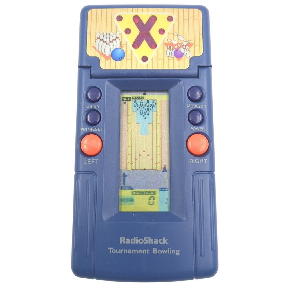 RadioShack Tournament Bowling Handheld Electronic Game Vintage with Box 60-2683